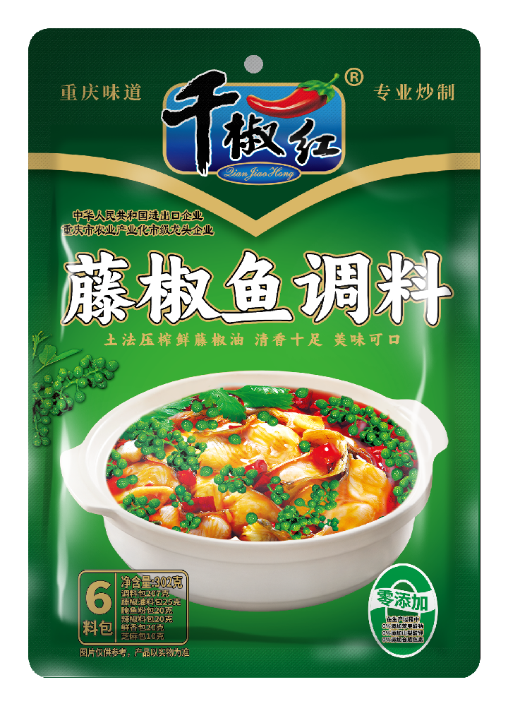 302g藤椒鱼调料